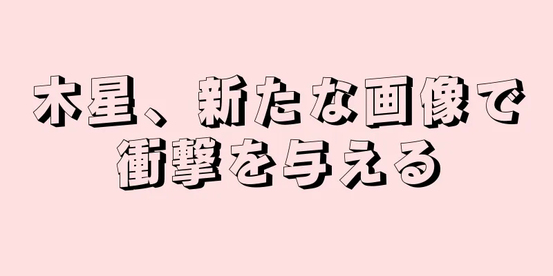 木星、新たな画像で衝撃を与える