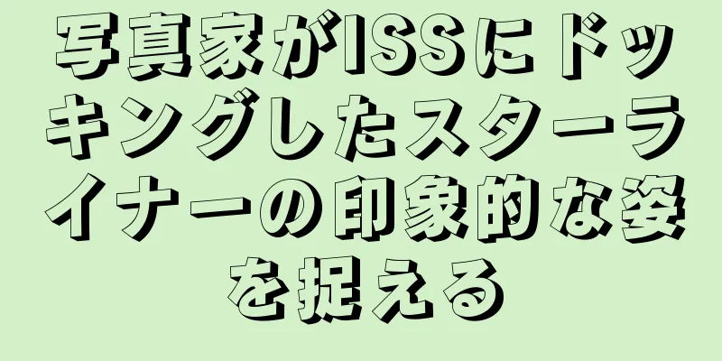 写真家がISSにドッキングしたスターライナーの印象的な姿を捉える