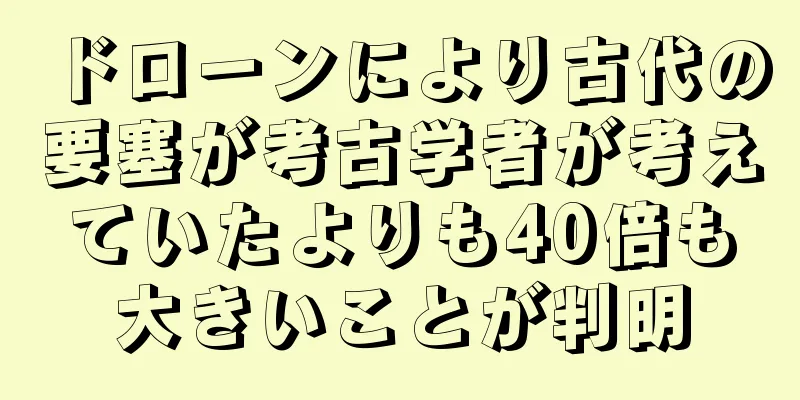 ドローンにより古代の要塞が考古学者が考えていたよりも40倍も大きいことが判明