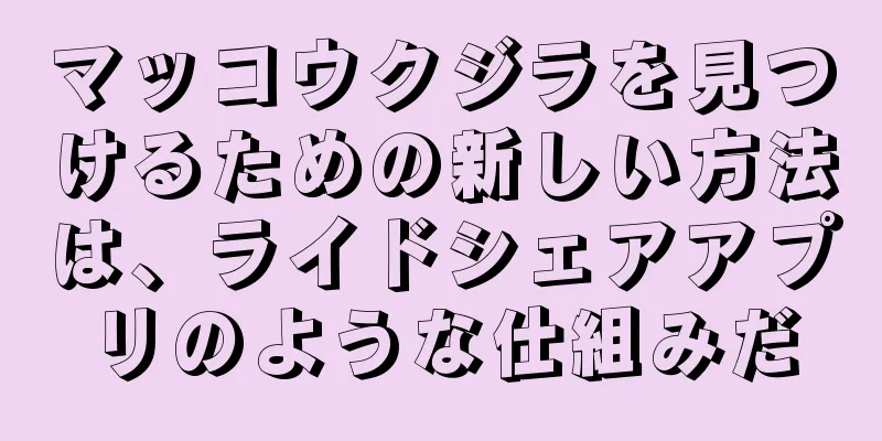 マッコウクジラを見つけるための新しい方法は、ライドシェアアプリのような仕組みだ