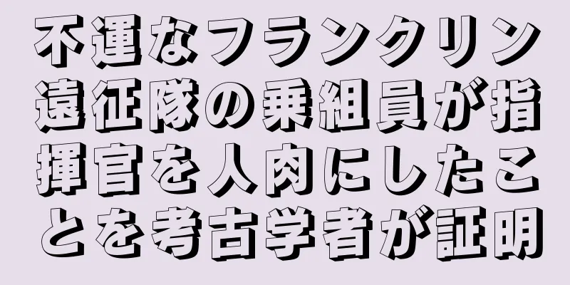 不運なフランクリン遠征隊の乗組員が指揮官を人肉にしたことを考古学者が証明