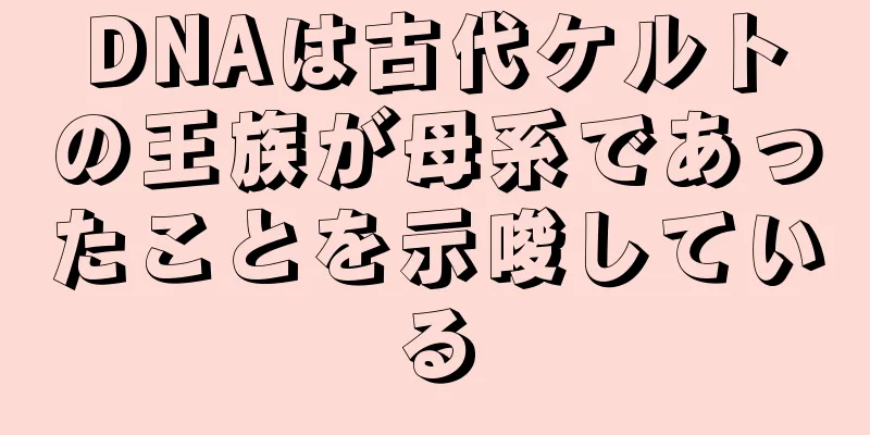 DNAは古代ケルトの王族が母系であったことを示唆している