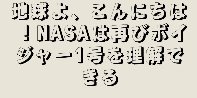 地球よ、こんにちは！NASAは再びボイジャー1号を理解できる