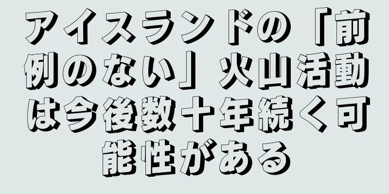 アイスランドの「前例のない」火山活動は今後数十年続く可能性がある
