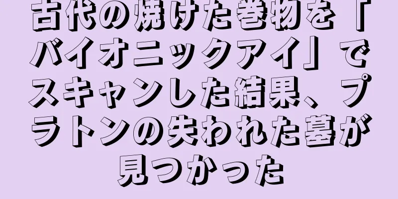 古代の焼けた巻物を「バイオニックアイ」でスキャンした結果、プラトンの失われた墓が見つかった