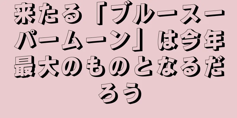来たる「ブルースーパームーン」は今年最大のものとなるだろう