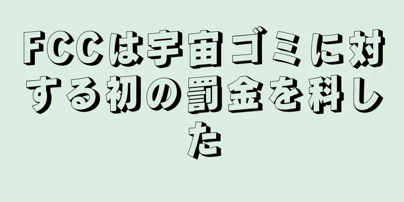 FCCは宇宙ゴミに対する初の罰金を科した