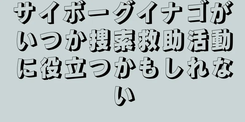 サイボーグイナゴがいつか捜索救助活動に役立つかもしれない