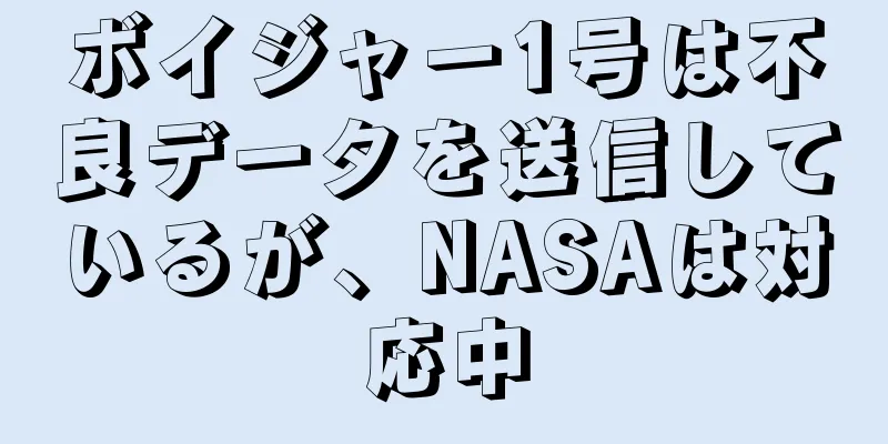 ボイジャー1号は不良データを送信しているが、NASAは対応中