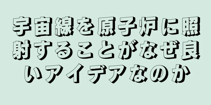 宇宙線を原子炉に照射することがなぜ良いアイデアなのか