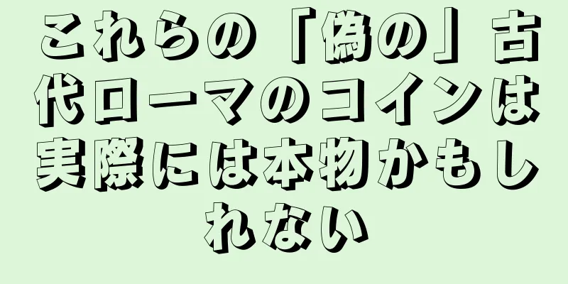 これらの「偽の」古代ローマのコインは実際には本物かもしれない