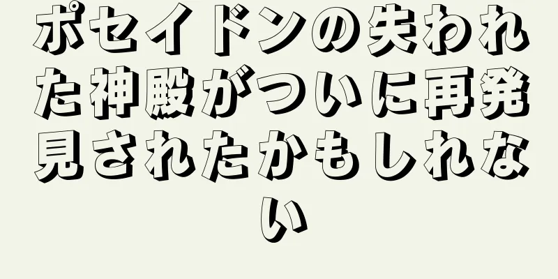 ポセイドンの失われた神殿がついに再発見されたかもしれない