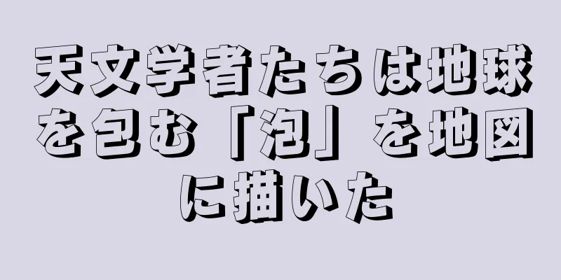 天文学者たちは地球を包む「泡」を地図に描いた