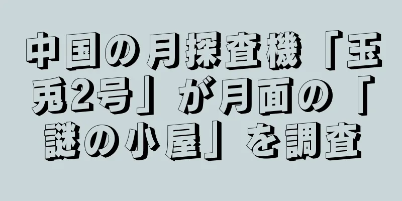 中国の月探査機「玉兎2号」が月面の「謎の小屋」を調査