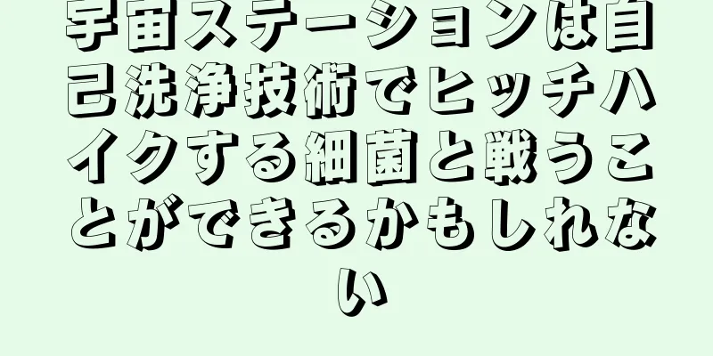 宇宙ステーションは自己洗浄技術でヒッチハイクする細菌と戦うことができるかもしれない