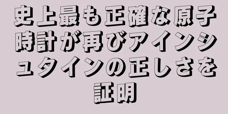 史上最も正確な原子時計が再びアインシュタインの正しさを証明