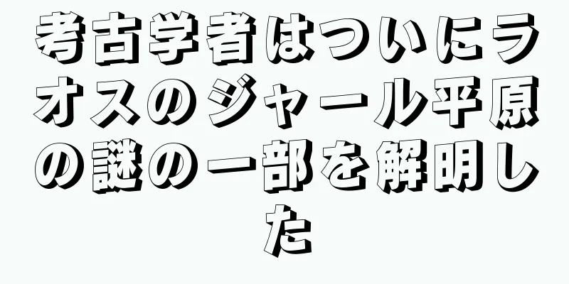 考古学者はついにラオスのジャール平原の謎の一部を解明した