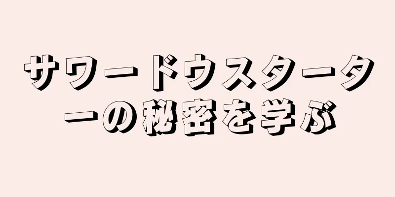 サワードウスターターの秘密を学ぶ