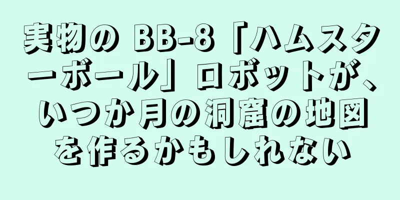 実物の BB-8「ハムスターボール」ロボットが、いつか月の洞窟の地図を作るかもしれない