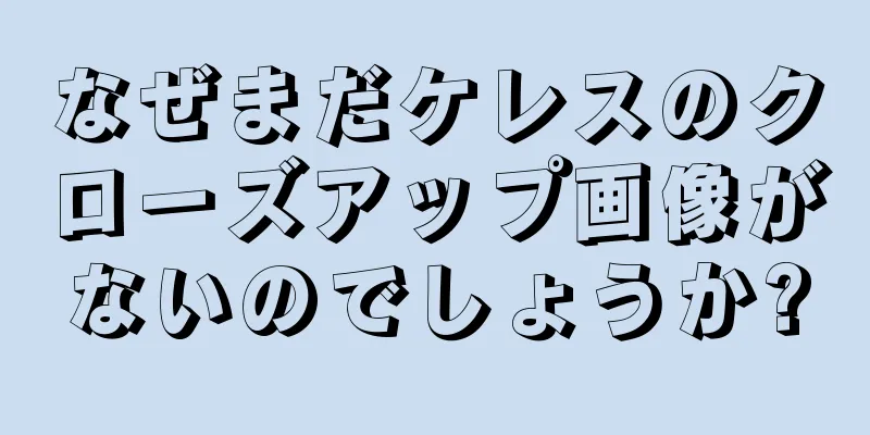 なぜまだケレスのクローズアップ画像がないのでしょうか?