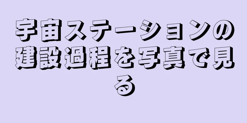 宇宙ステーションの建設過程を写真で見る