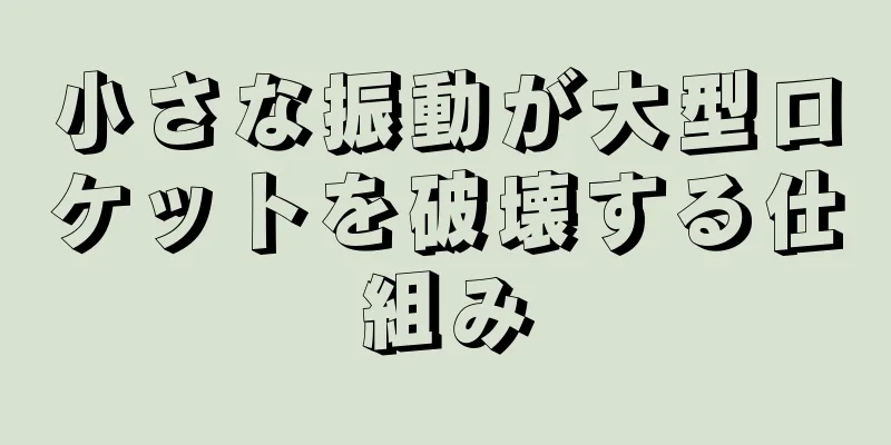 小さな振動が大型ロケットを破壊する仕組み