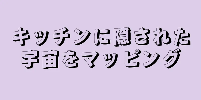 キッチンに隠された宇宙をマッピング