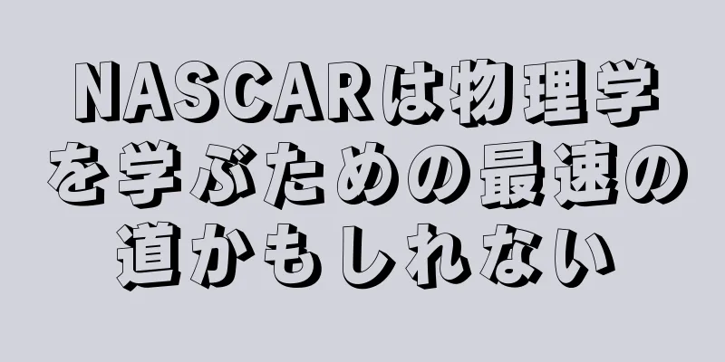 NASCARは物理学を学ぶための最速の道かもしれない