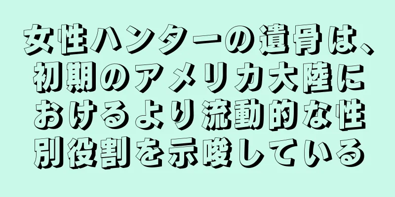 女性ハンターの遺骨は、初期のアメリカ大陸におけるより流動的な性別役割を示唆している