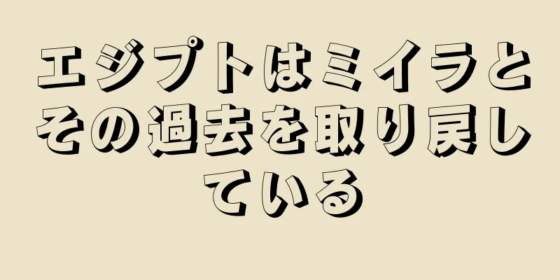 エジプトはミイラとその過去を取り戻している