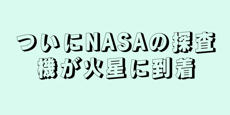 ついにNASAの探査機が火星に到着