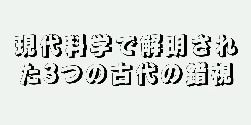 現代科学で解明された3つの古代の錯視