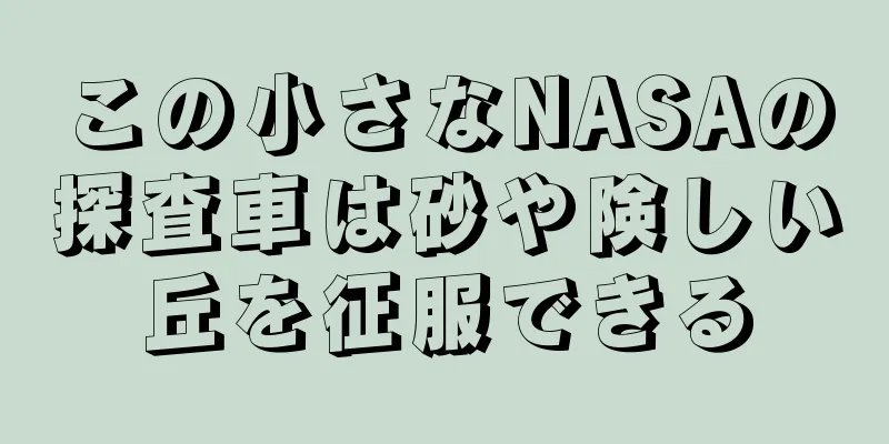 この小さなNASAの探査車は砂や険しい丘を征服できる
