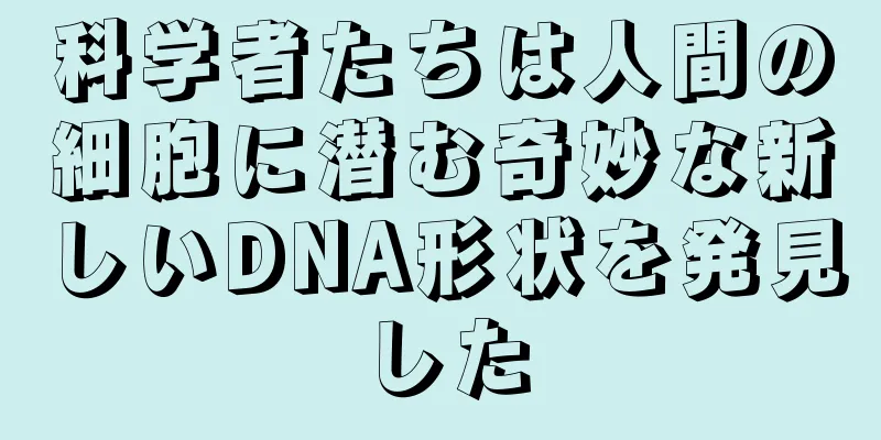 科学者たちは人間の細胞に潜む奇妙な新しいDNA形状を発見した