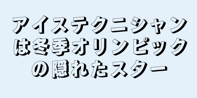アイステクニシャンは冬季オリンピックの隠れたスター