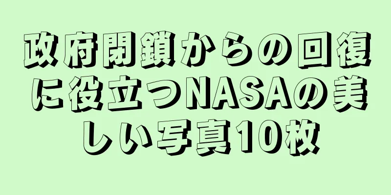 政府閉鎖からの回復に役立つNASAの美しい写真10枚