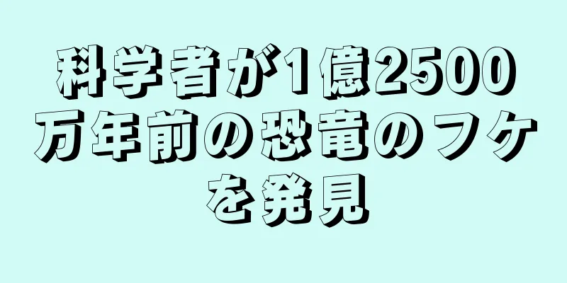 科学者が1億2500万年前の恐竜のフケを発見