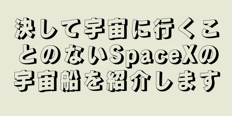 決して宇宙に行くことのないSpaceXの宇宙船を紹介します