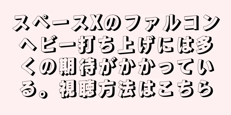 スペースXのファルコンヘビー打ち上げには多くの期待がかかっている。視聴方法はこちら