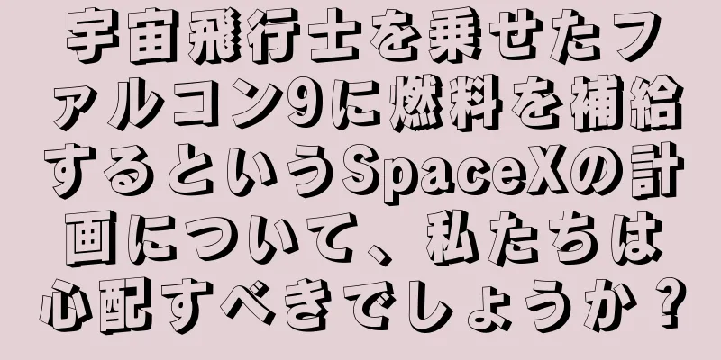 宇宙飛行士を乗せたファルコン9に燃料を補給するというSpaceXの計画について、私たちは心配すべきでしょうか？