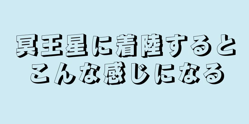 冥王星に着陸するとこんな感じになる