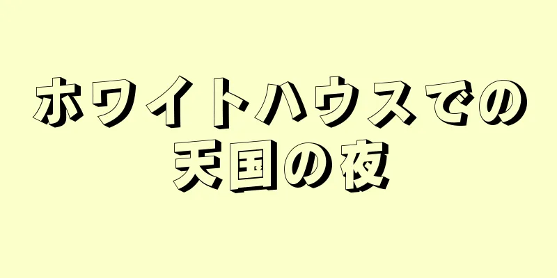 ホワイトハウスでの天国の夜