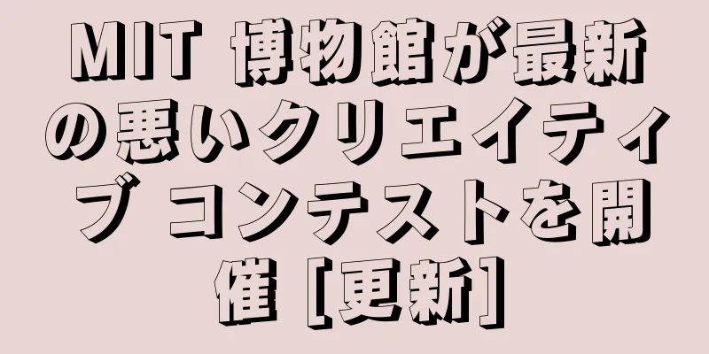 MIT 博物館が最新の悪いクリエイティブ コンテストを開催 [更新]