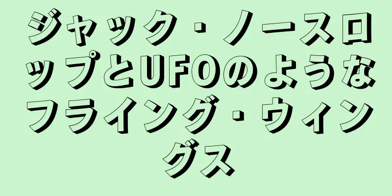 ジャック・ノースロップとUFOのようなフライング・ウィングス