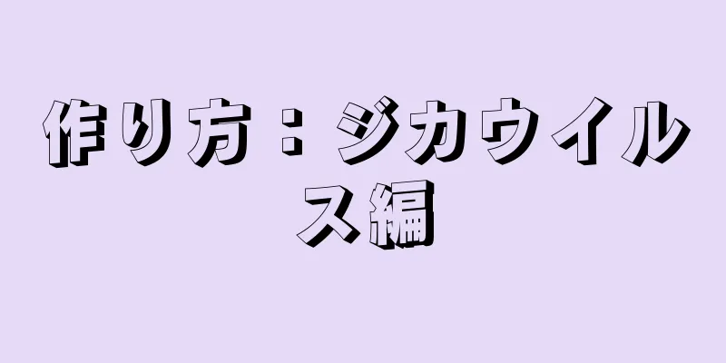 作り方：ジカウイルス編