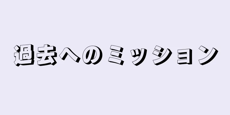 過去へのミッション