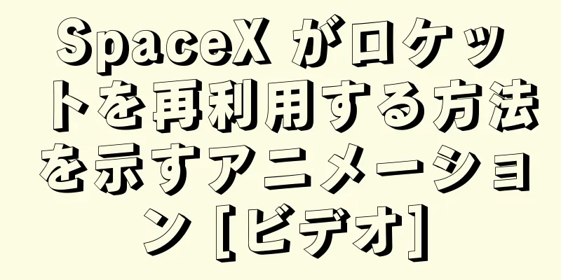 SpaceX がロケットを再利用する方法を示すアニメーション [ビデオ]