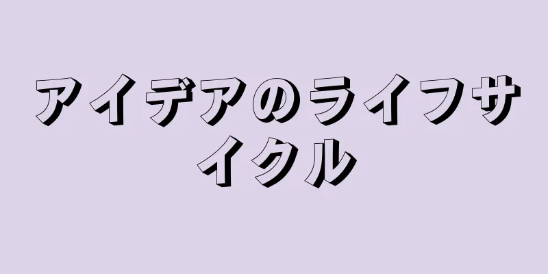 アイデアのライフサイクル