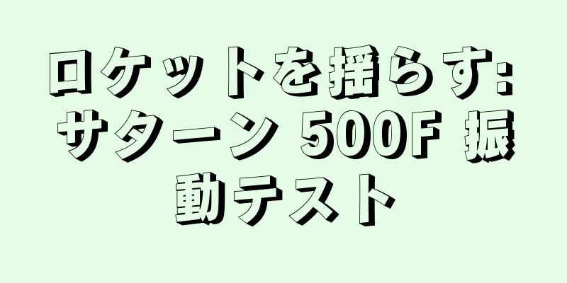 ロケットを揺らす: サターン 500F 振動テスト