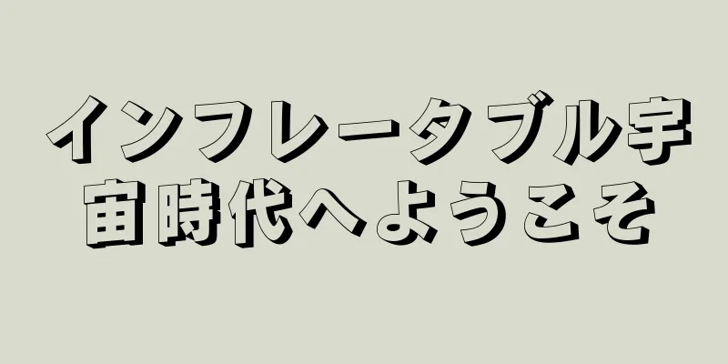 インフレータブル宇宙時代へようこそ